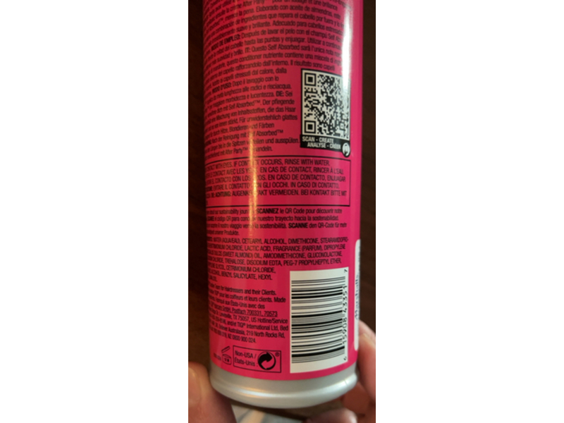 Bed Head Tigi Self Absorbed Mega Nutrient Conditioner, 13.53 fl oz/400 mL