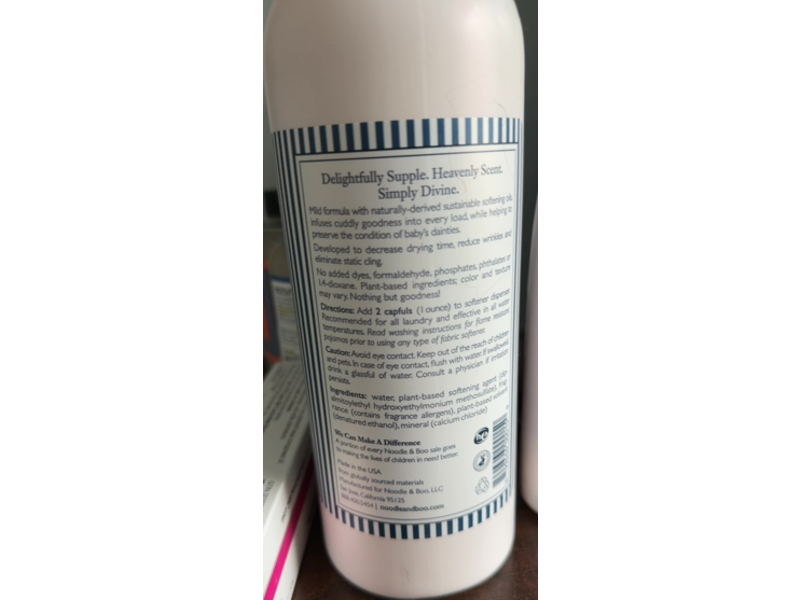 Noodle & Boo Ultra-Soft Fabric Conditioner, 32 fl oz/946 mL