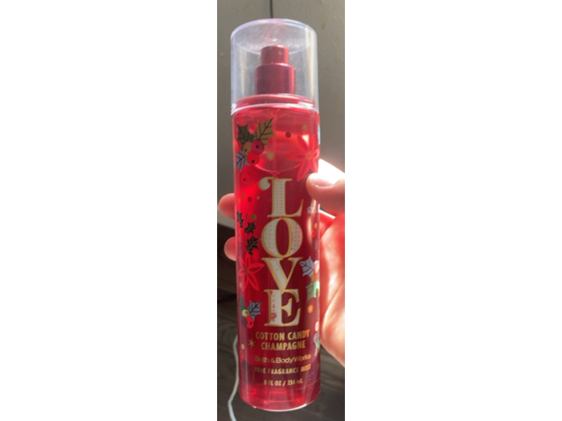 Bath & Body Works Love Fine Fragrance Mist, Cotton Candy Champagne, 8 fl oz/236 mL
