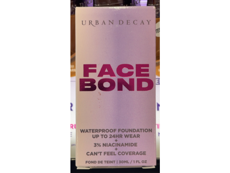 Urban Decay Face Bond Waterproof Foundation, 8 Medium Neutral, 1 fl oz/30 mL