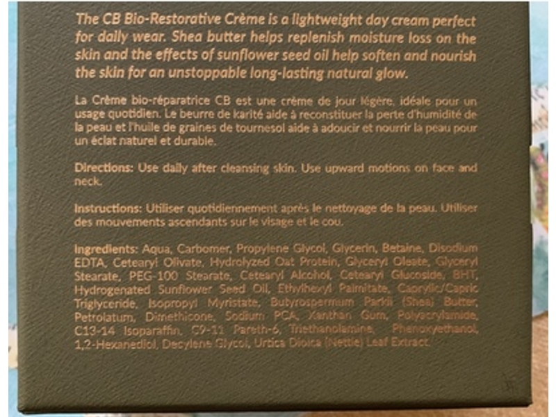 Cb Gardn Bio-Restorative Creme, 1.76 oz/50 g