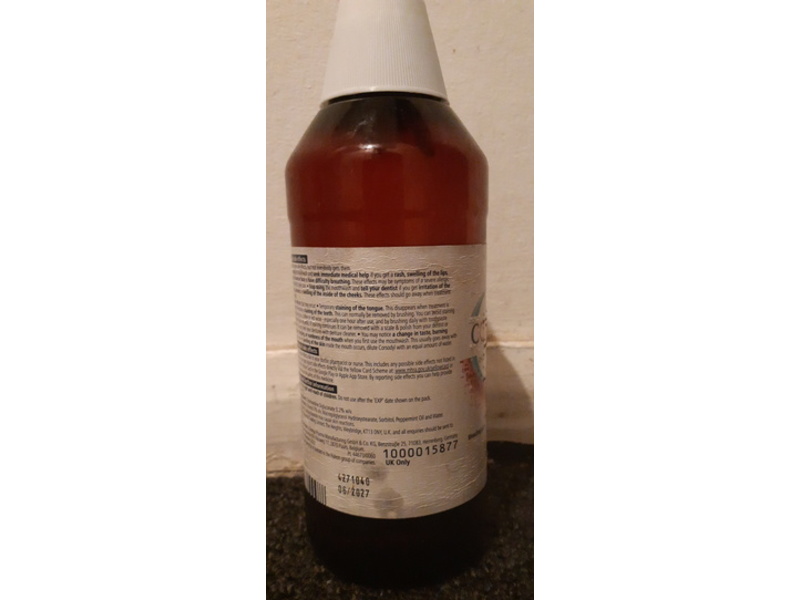 Corsodyl Mint Mouthwash, Fresh Mint, 600 mL