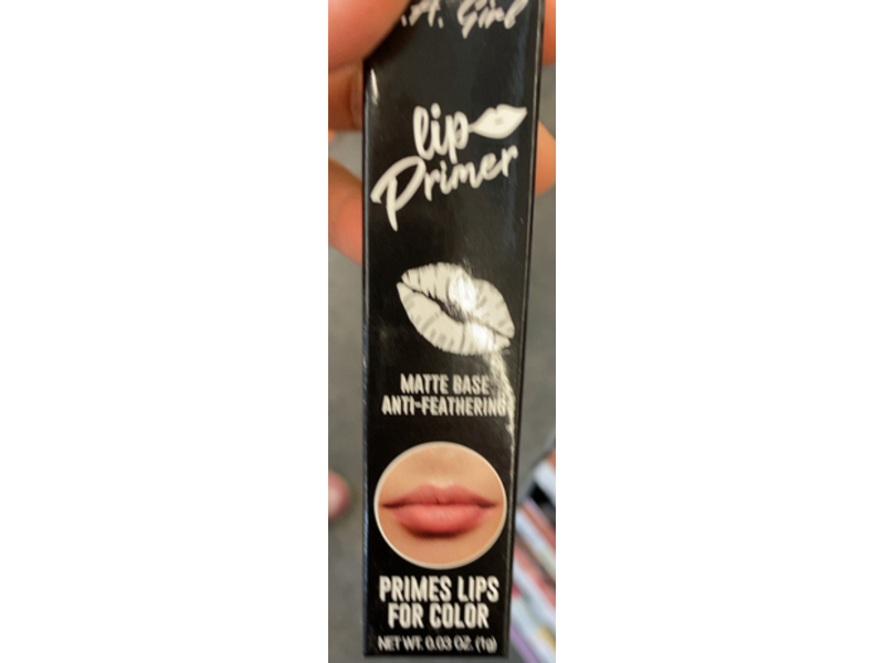 L.A. Girl Lip Primer, Clear, 0.03 oz/1 g