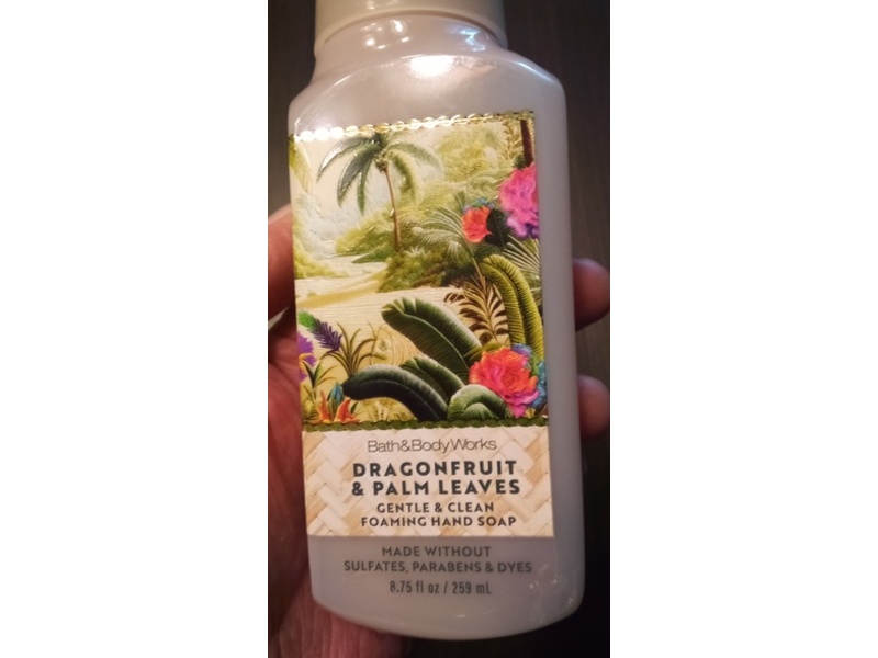 Bath & Body Works Gentle & Clean Foaming Hand Soap, Dragonfruit and Palm Leaves, 8.75 fl oz/259 mL