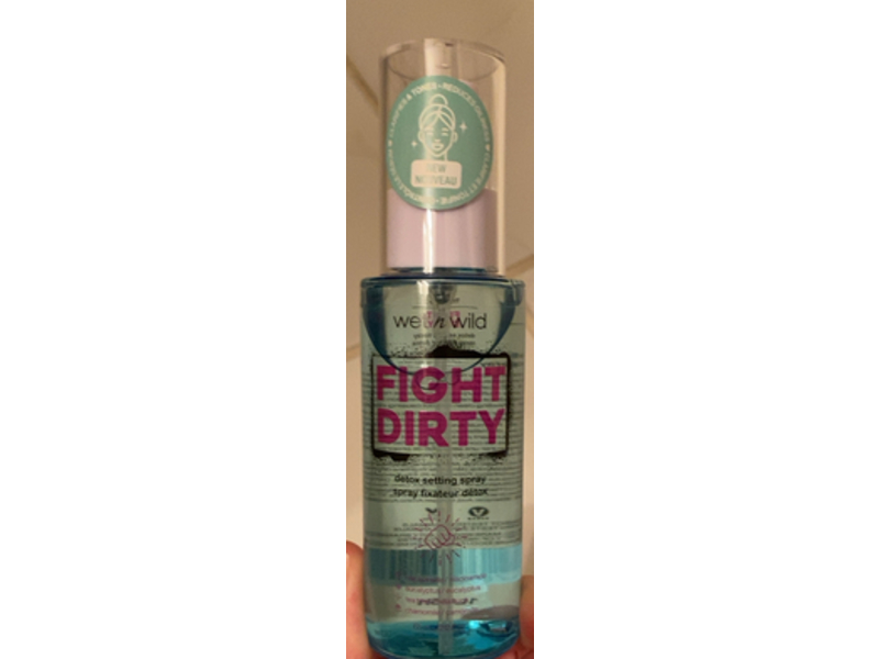 Wet n Wild Fight Dirty Detox Setting Spray,22 fl oz/65 mL