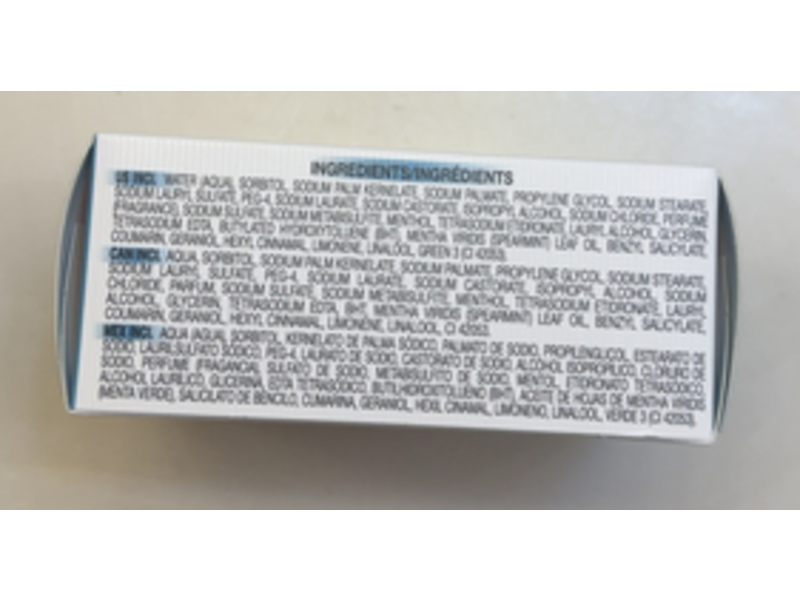 Pears Glycerin Soap, Mint, 4.4 oz/125 g