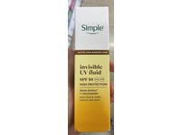 SImple Invisible UV Fluid, SPF 50, 40 mL - thumbnail 2