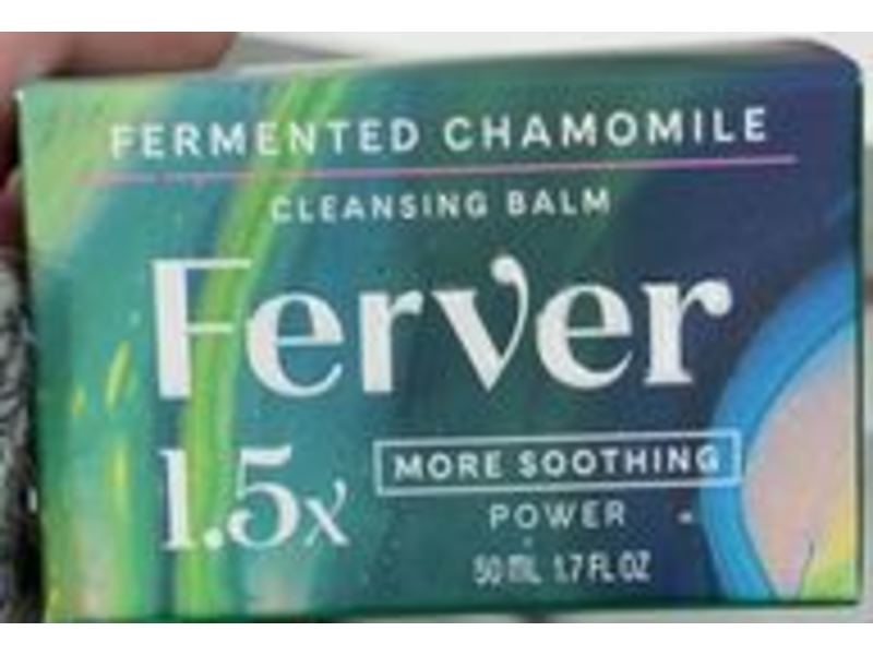 Ferver Fermented Chamomile Cleansing Balm, 1.7 fl oz/50 fl oz
