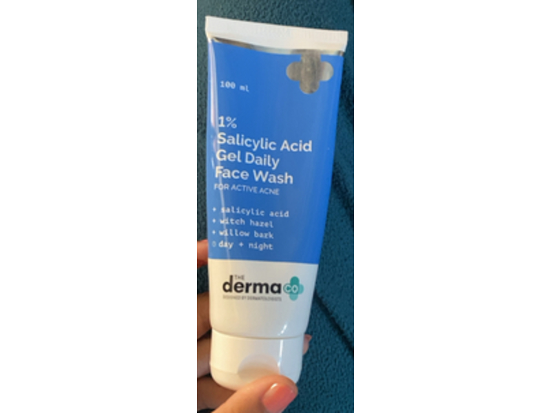 The Derma Co Face Wash Gel, Salicylic Acid, 100 mL