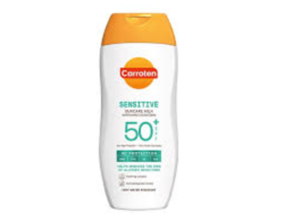 Carroten Suncare Milk Spray, SPF 50+, 200 mL