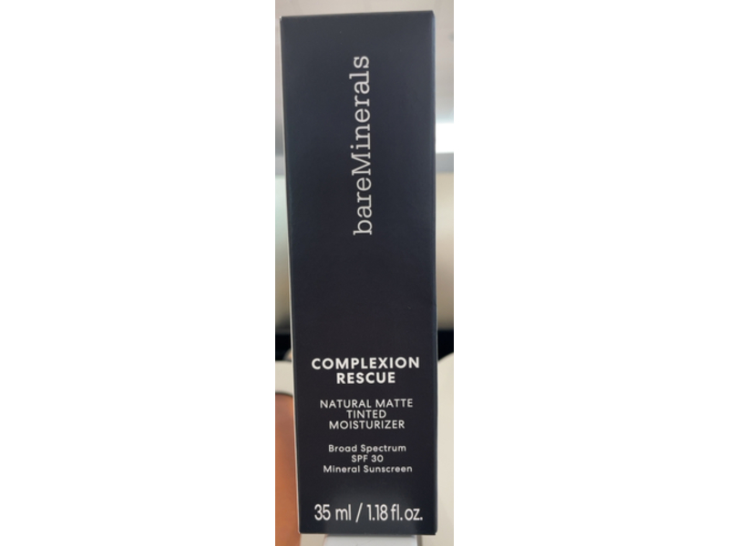 Bare Minerals Complexion Rescue Natural Matte Tinted Moisturizer, Ginger, 1.18 fl oz/35 mL