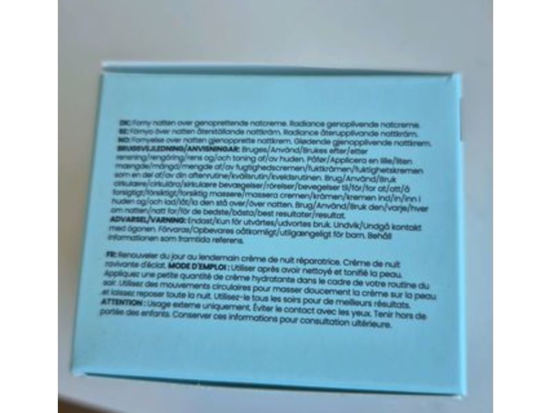 Facefacts Overnight Renew Restoring Night Cream, 1.6 fl oz/50 mL