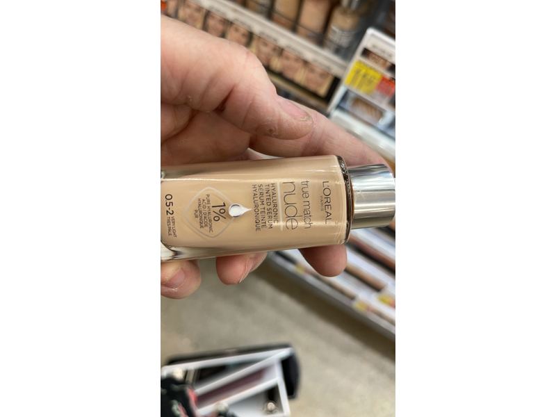 L'Oreal Paris True Match Nude Plumping Tinted Serum, 0.5-2 Very Light, 1 fl oz/30 mL