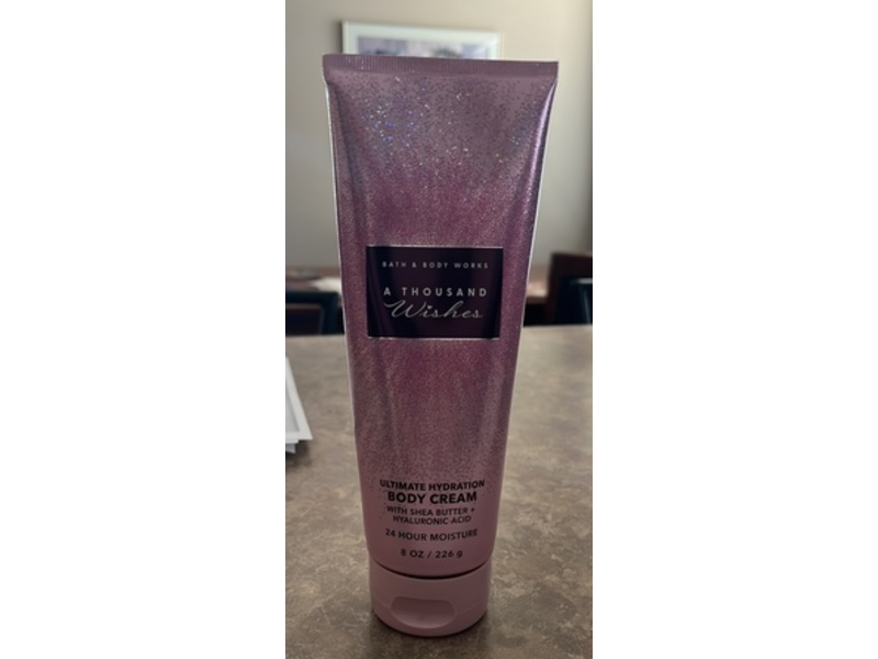 Bath & Body Works Body Cream, A Thousand Wishes, 8 oz/226 g