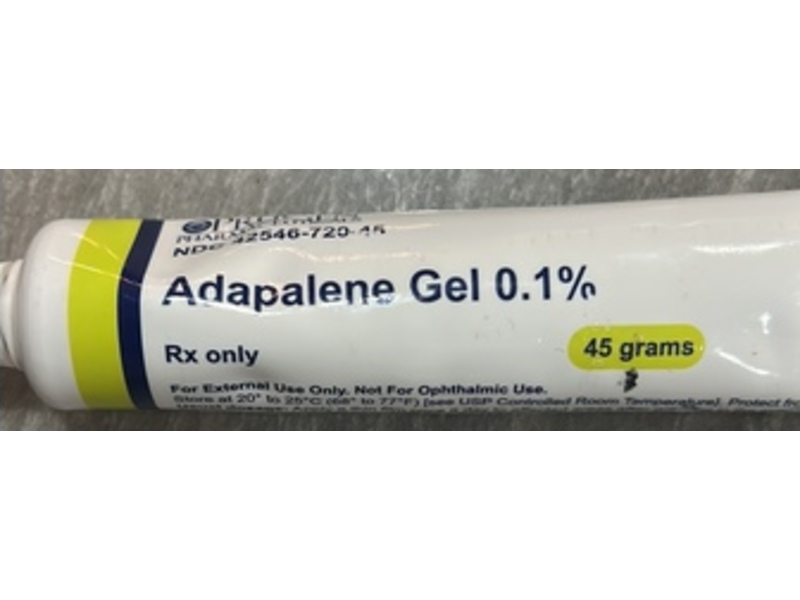 Adapalene Gel 0.1%, 45 g, PruGen Pharmaceuticals (Rx)
