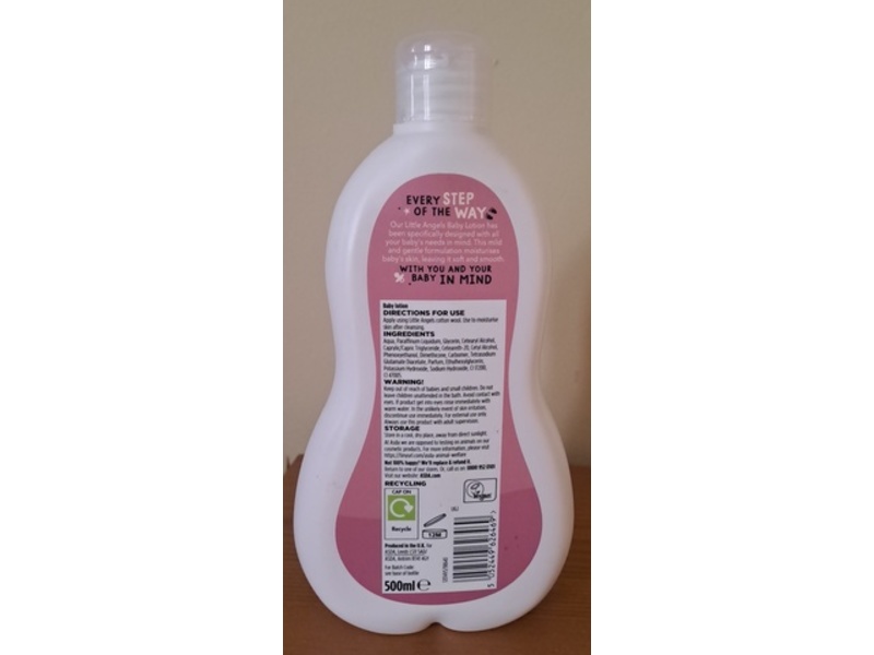 Little Angels By Asda Baby Lotion, 500 mL