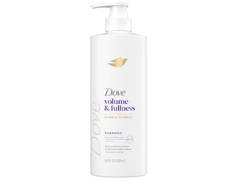 Dove Volume & Fullness Damage Therapy Shampoo, 18 fl oz/532 mL