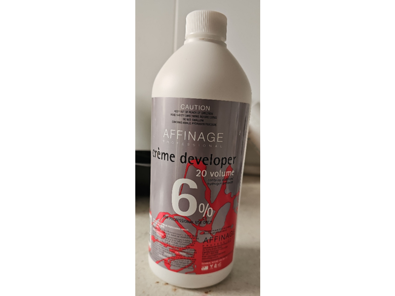 Affinage Infiniti Creme Developer, 20 Volume 6%, 950 mL