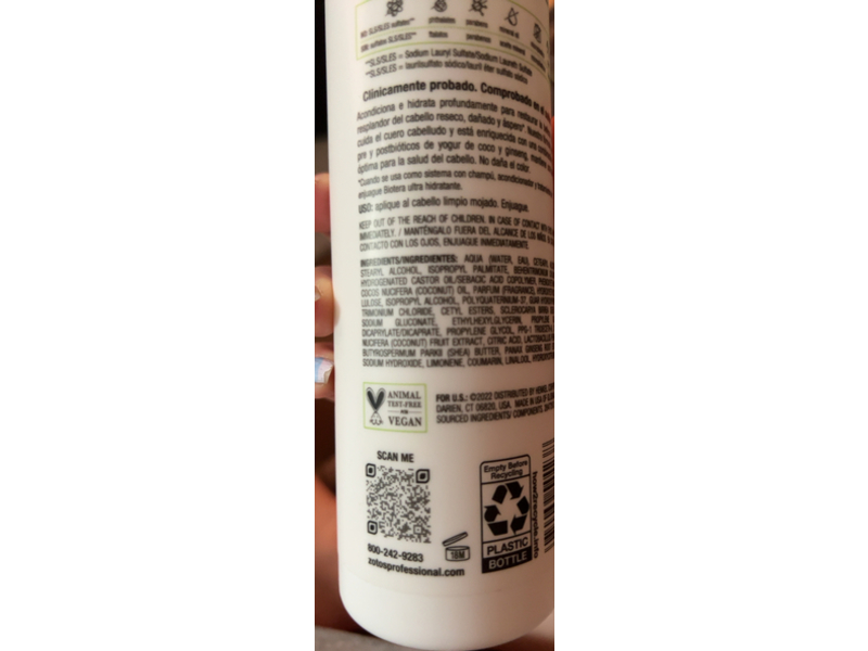 Biotera Ultra Moisturizing Conditioner, Pre & Post Biotics, 15.2 fl oz/450 mL