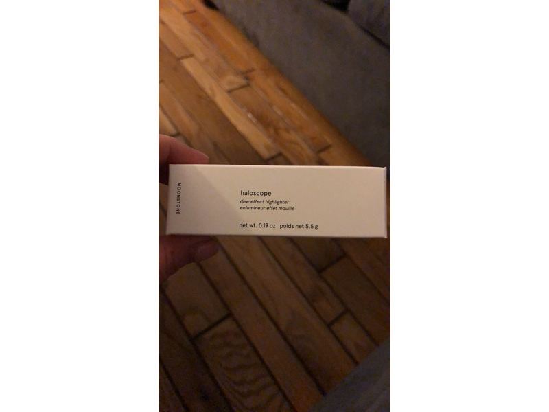 Glossier Haloscope Dew Effect Hightlighter, Moonstone,0.19 oz (5.5 g)