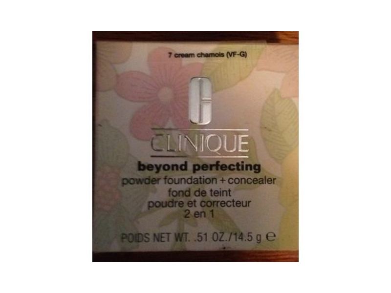 Clinique Beyond Perfecting Foundation + Concealer, 7 Cream Chamols, 0.51 oz/14.5 g