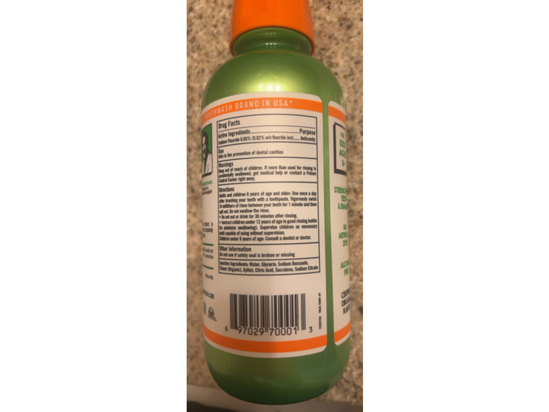 TheraBreath Kids Anti Cavity Oral Rinse, Wacky Watermelon, 16 fl oz/473 mL