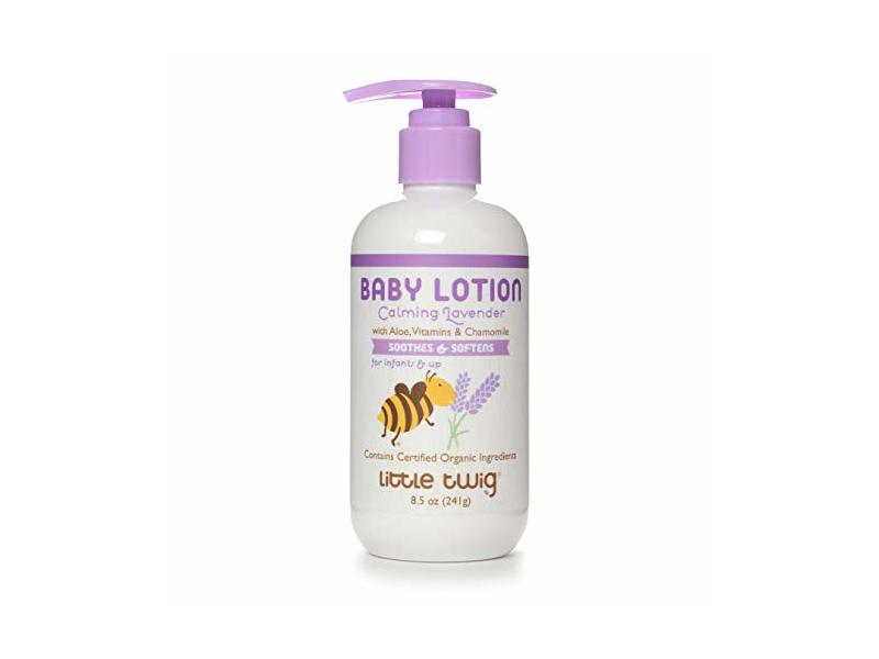 Little Twig Soothes & Softens Baby Lotion, Calming Lavender, 8.5 oz/241 g