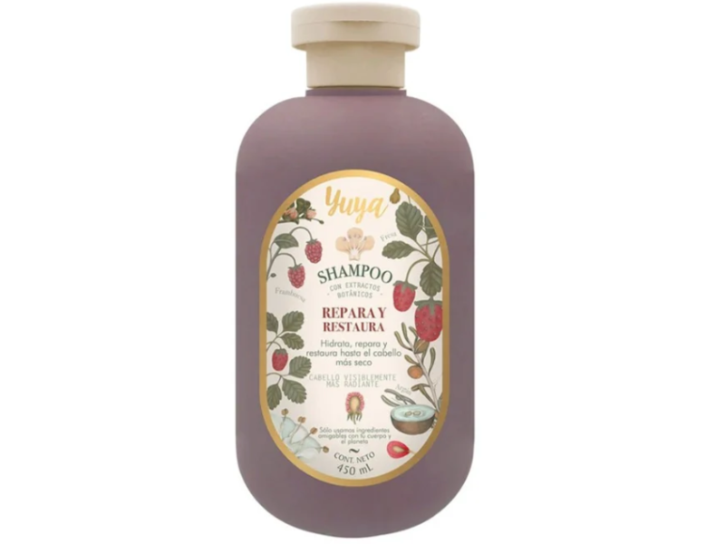 Yuya Repair & Restore Shampoo, Red Fruit, 450 mL