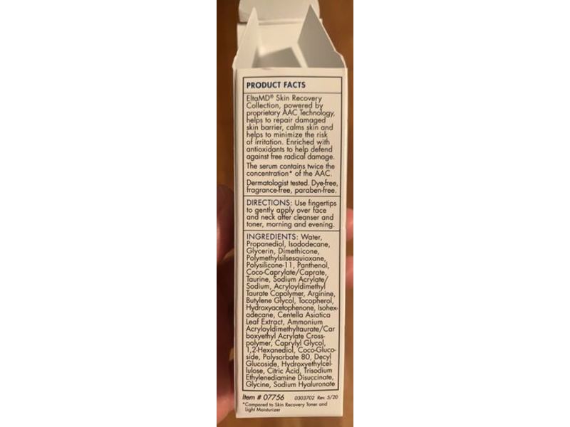 Eltamd Skin Recovery Serum, 1 fl oz/29 mL