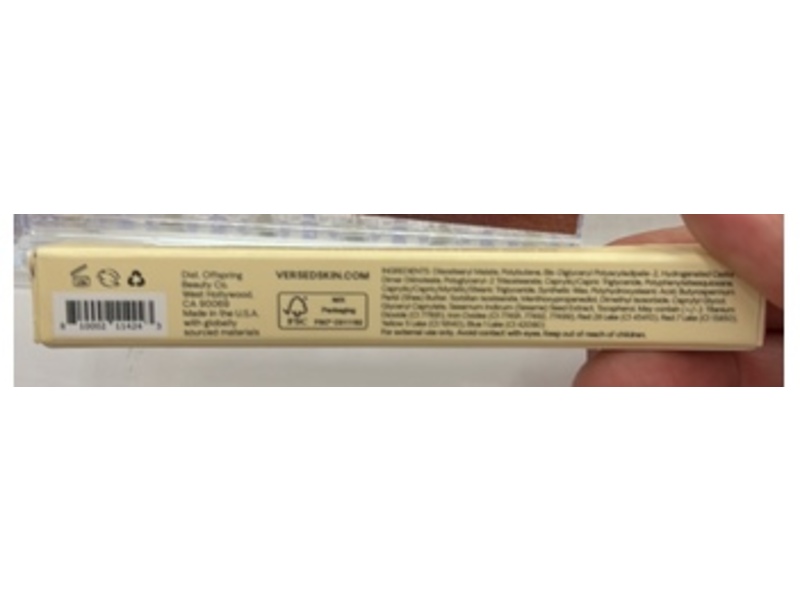 Versed Soft Gloss Tinted Lip Serum, Flamingo Peachy Coral, 0.06 oz/1.8 g