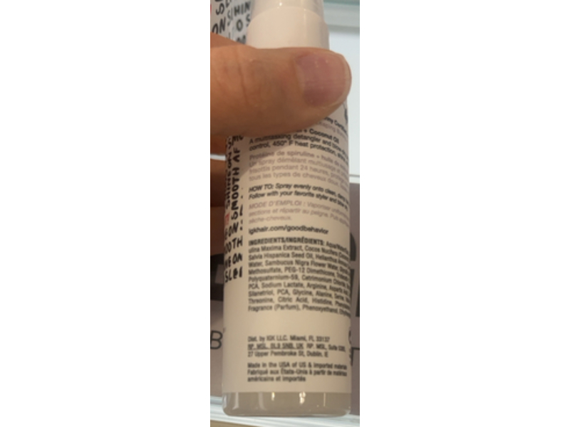 IGK Good Behavior 4-in-1 Prep Spray, 2 fl oz/60 mL