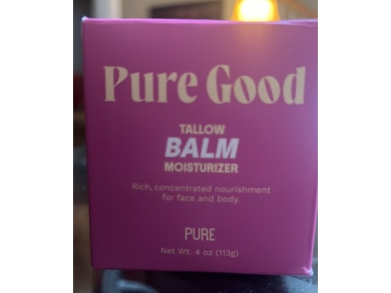 Pure Good Tallow Balm Moisturizer, 4 oz/113 g