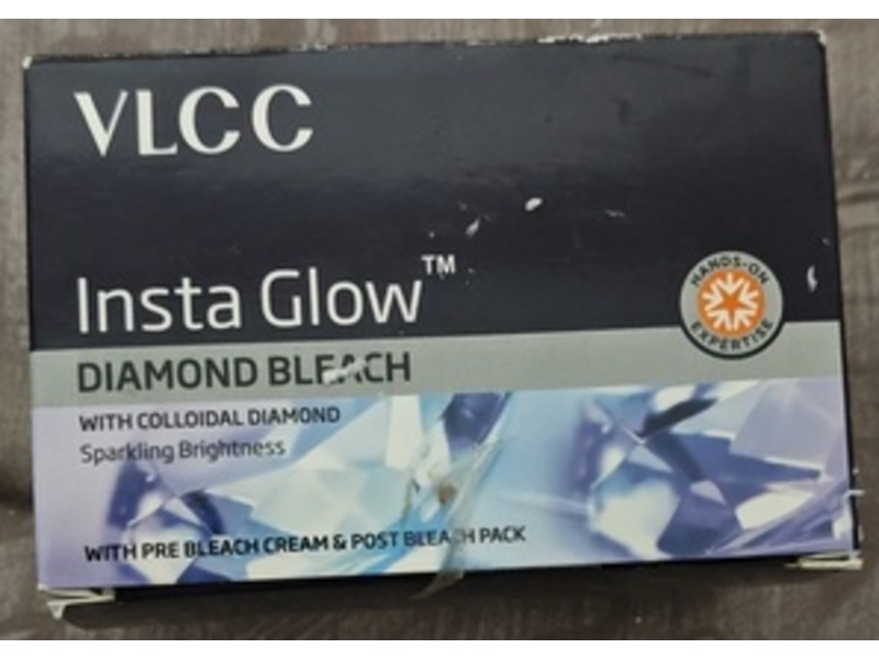 Vlcc Insta Glow Diamond Bleach, 60 g