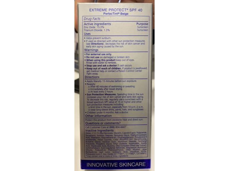 Is Clinic Extreme Protect, Beige SPF 40, 3.5 oz/100 g