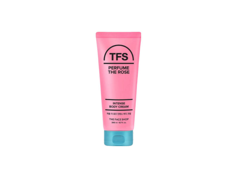 The Face Shop Perfume Intense Body Cream, The Rose, 6.7 fl oz/200 mL