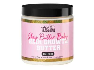 The Mane Attraction Hair Growth Butter, Shea Butter Baby, 8 oz/240 mL