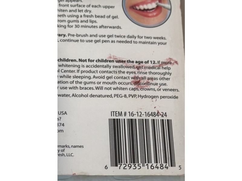 Reach Essentials Instant Teeth Whitening Pen, 0.07 oz/2 g, Pack Of 2