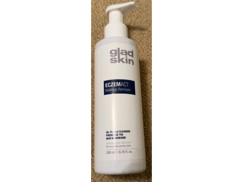 Gladskin Eczemact Makeup Remover, 6.76 fl oz/200 mL