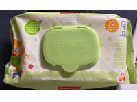 Fisher Price Smart Care Wipes, Aloe Vera & Chamomile, 72 Count - thumbnail 2