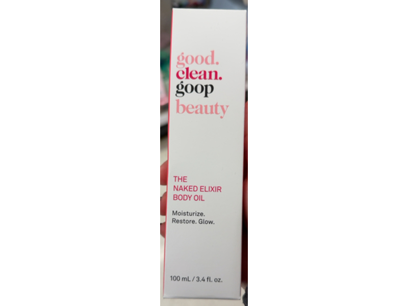 good.clean.goop beauty The Naked Elixir Body Oil, 3.4 fl oz/100 mL