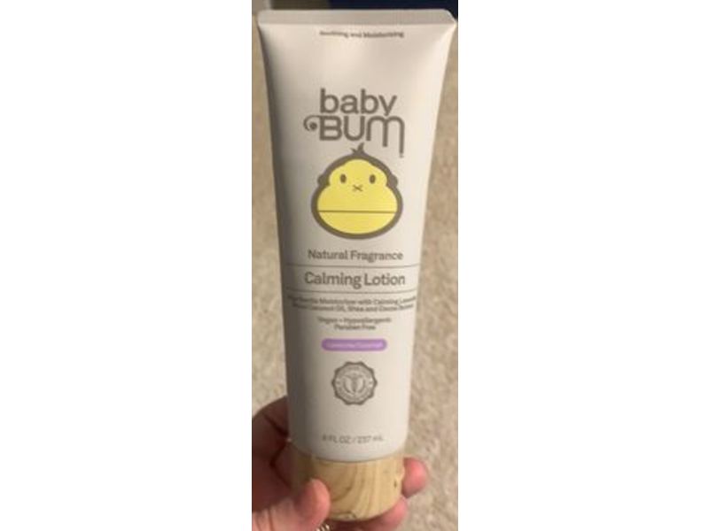 Sun Bum Baby Bum Calming Lotion, Natural Fragrance, 8 fl oz/237 mL