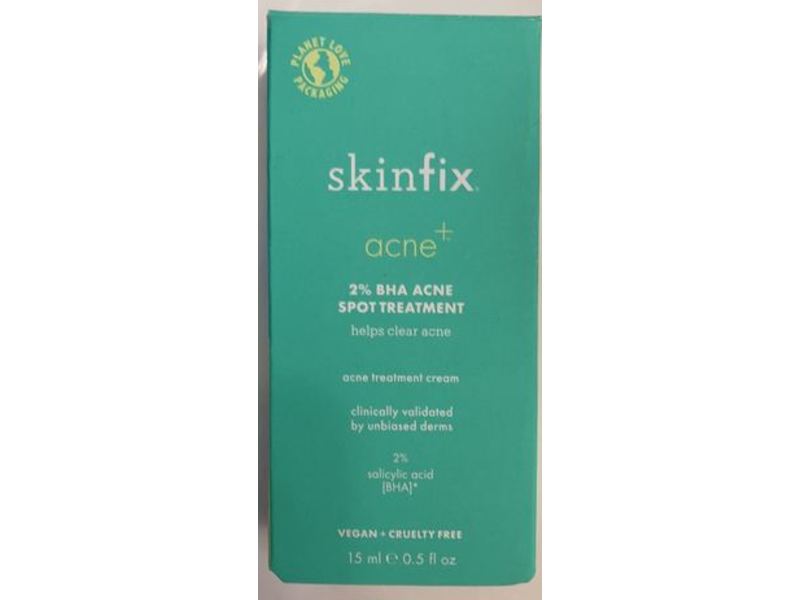 Skinfix Acne+ 2% BHA Acne Spot Treatment, 0.5 fl oz/15 mL