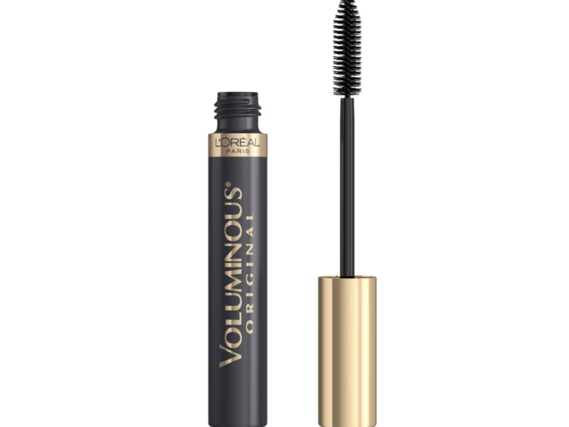 L'Oreal Paris Voluminous Curved Brush Mascara, Black, 0.28 fl oz