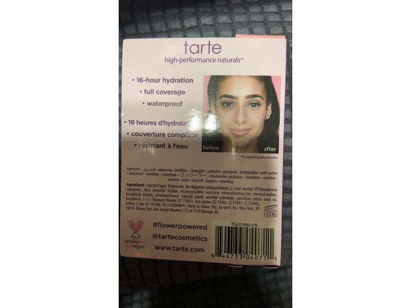 Tarte Creaseless Concealer, 40S Tan Sand