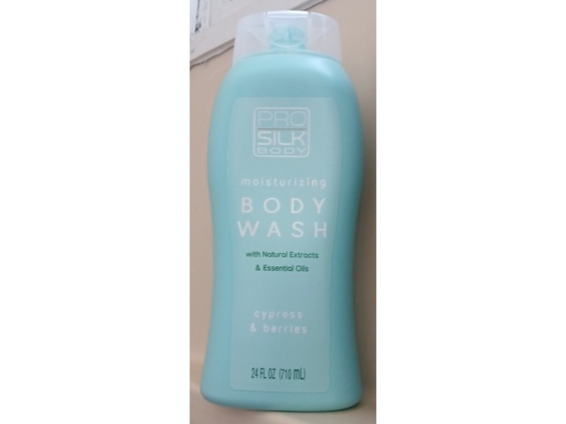 Pro Silk Body Moisturizing Body Wash, Cypress & Berries, 24 fl oz/710 mL, Pack Of 2