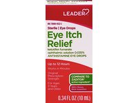 Leader Eye Itch Relief Drops, 0.34 fl oz/10 mL - Image 2