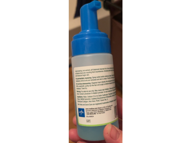 Aloe Vesta Multi Purpose Cleansing Foam, 4 fl oz/118 mL, Pack Of 3