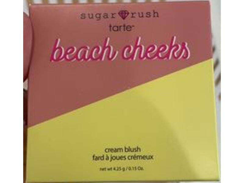 Tarte Sugar Rush Cream Blush, Beach Cheeks, 0.15 oz/4.25 g