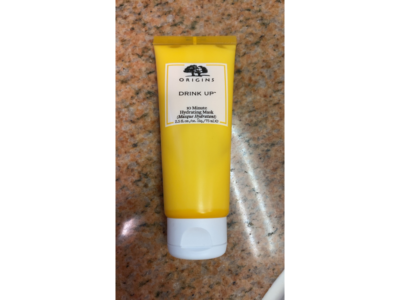 Origins Drink Up 10 Minute Hydrating Mask, Apricot & Swiss Glacier Water, 2.5 fl oz/75 mL