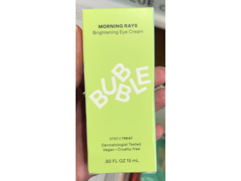 Bubble Morning Rays Brightening Eye Cream,0.50 fl oz/15 mL